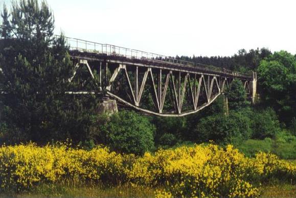 Eiserne Brcke in Pollnow/Pom.