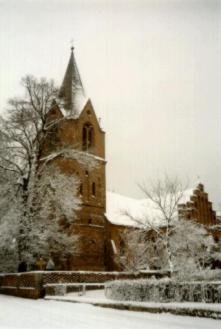 die frhere evangelische Stadtkirche