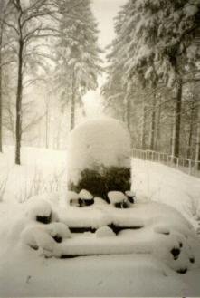 Gedenkstein auf dem Friedhof